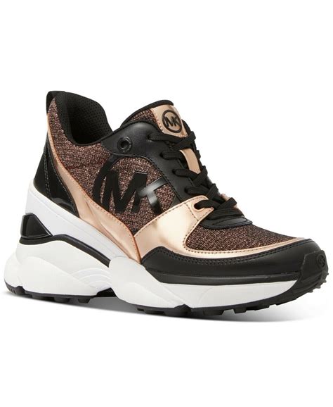 michael kors sneakers woman|Michael Kors heeled sneakers.